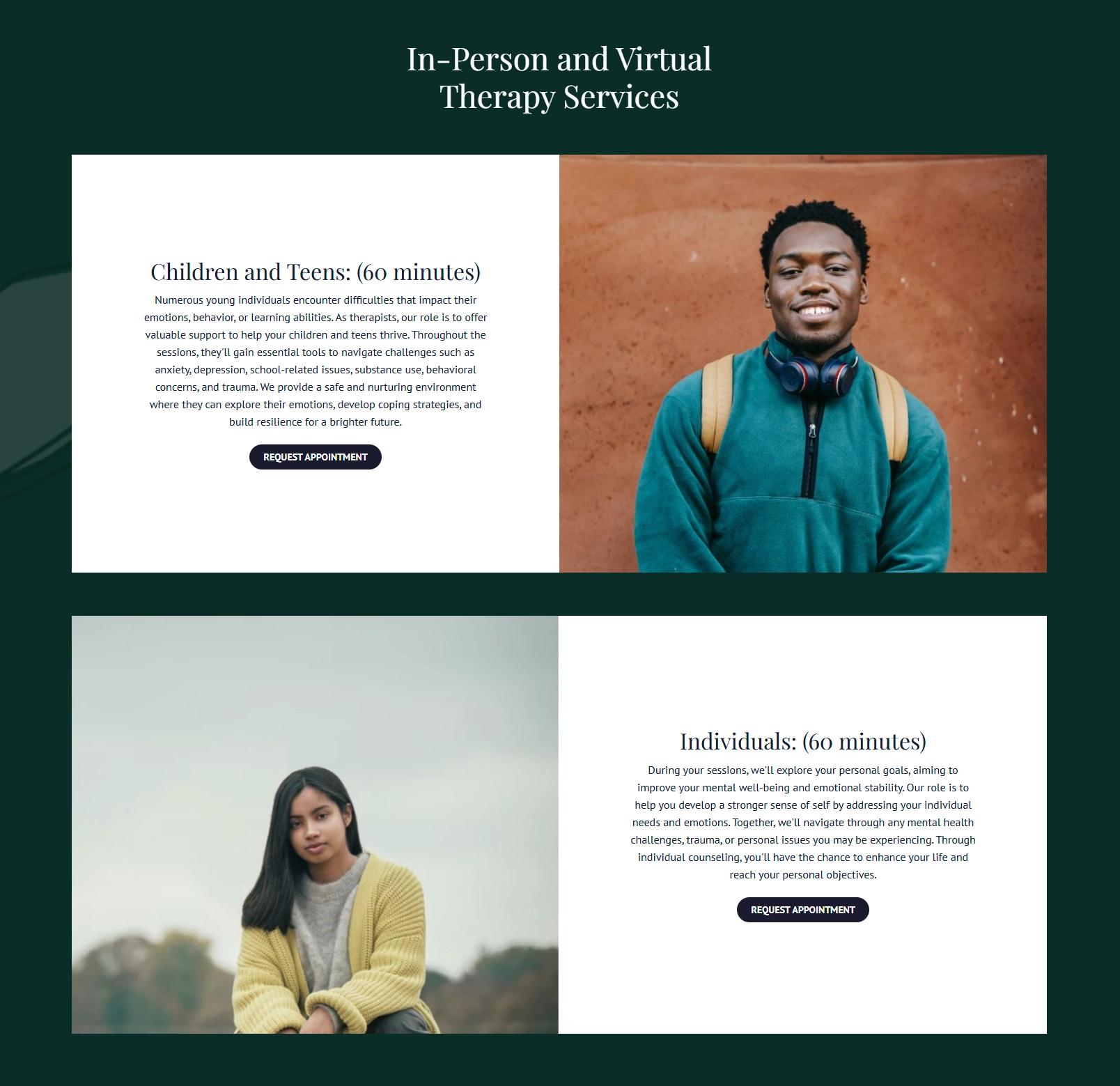 The Acquah Counseling site